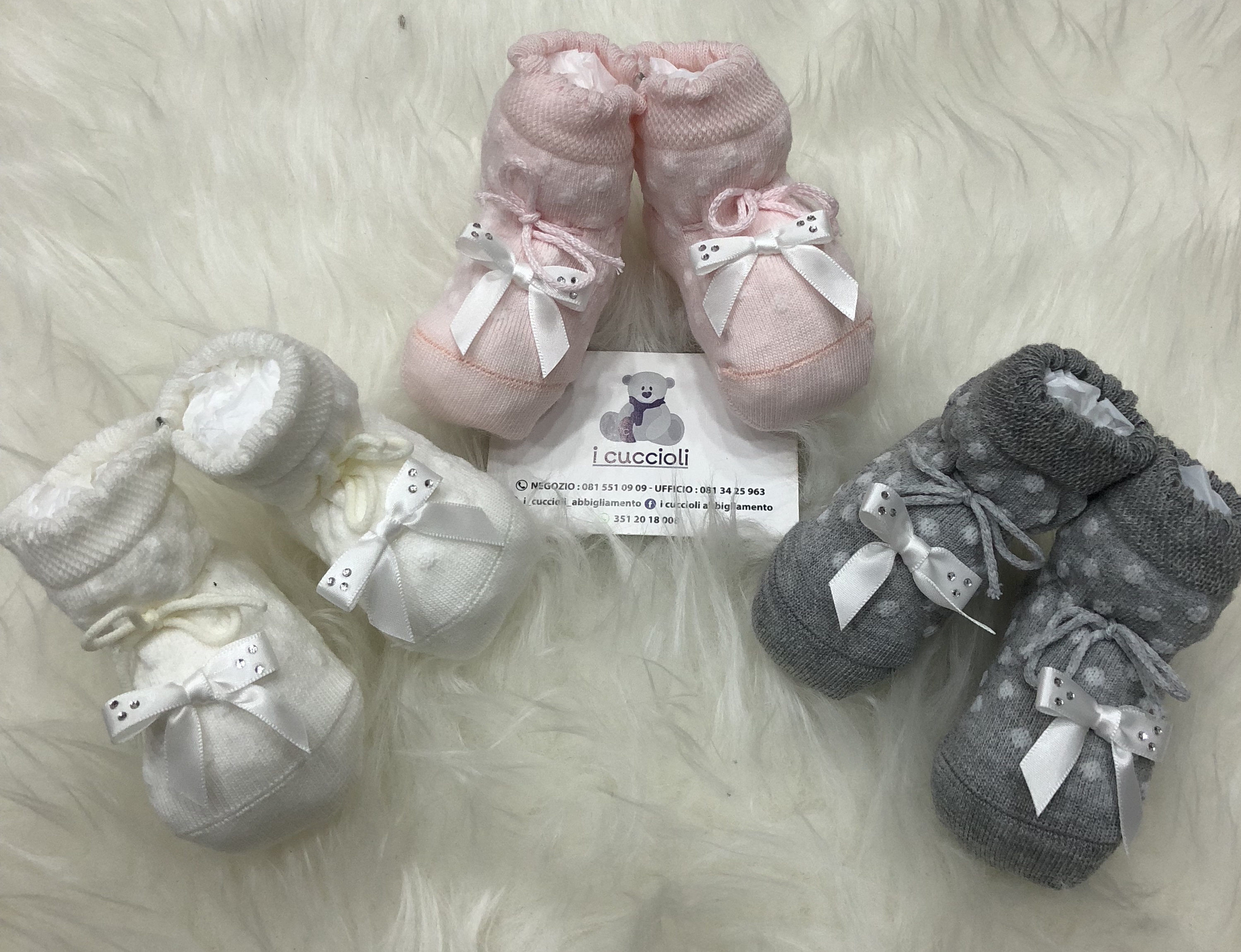 Mab Babbucce neonata - Shop online I Cuccioli Abbigliamento