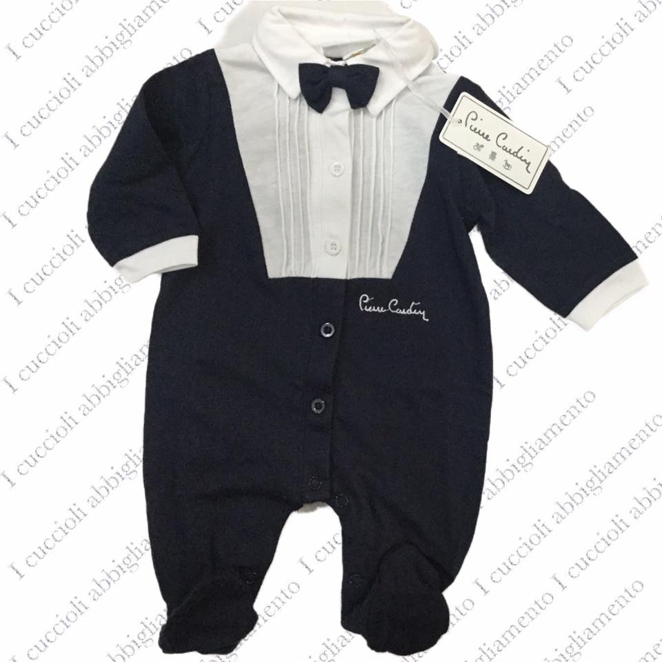 Pierre Cardin Tutina in stile smoking - Shop online I Cuccioli Abbigliamento