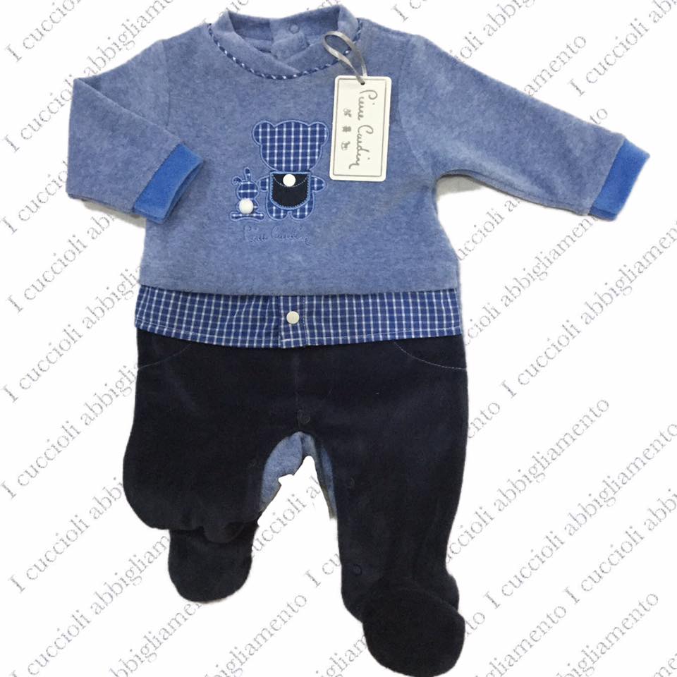 Pierre Cardin Tutina effetto finto completo due pezzi con camicia - Shop  online I Cuccioli Abbigliamento