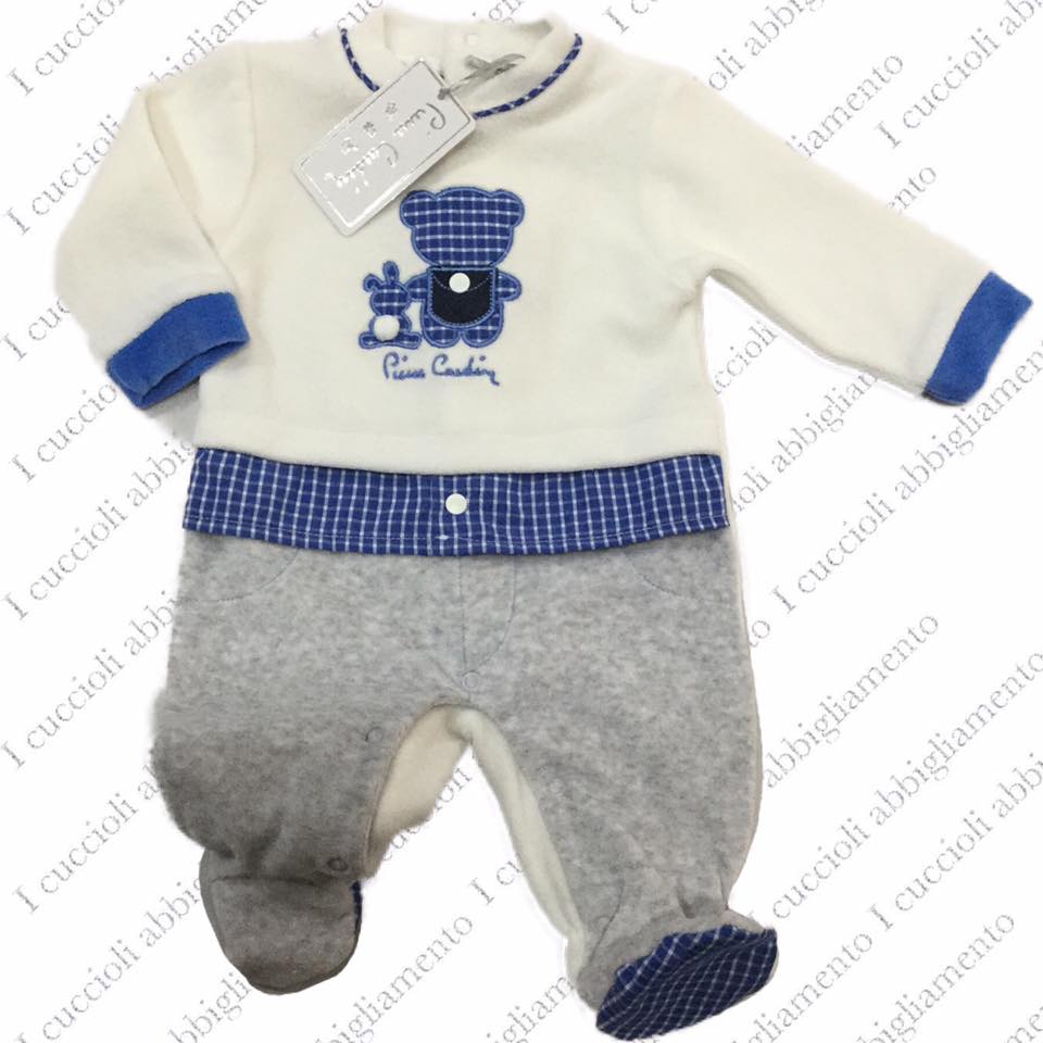 Pierre Cardin Tutina effetto finto completo due pezzi con camicia - Shop  online I Cuccioli Abbigliamento