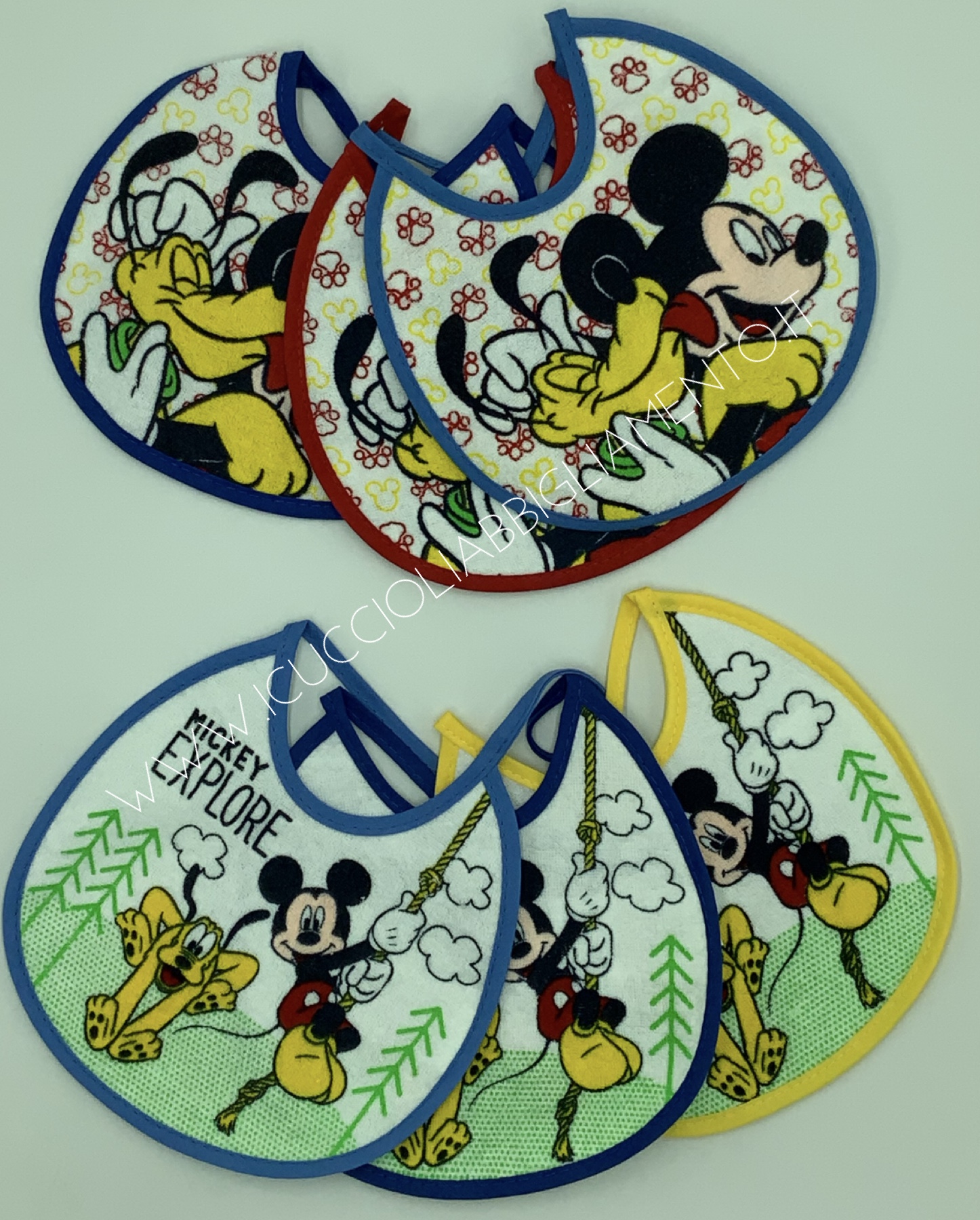 Srl Inù|Bavaglini Neonato|Bavetta Babini Cordine In Cotone | Babini - Foto 4