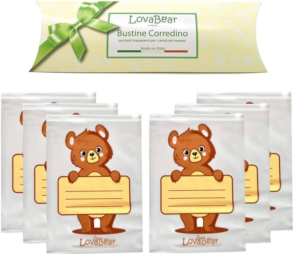 Bustine per corredino Lova Bear - Diesse Bimbi