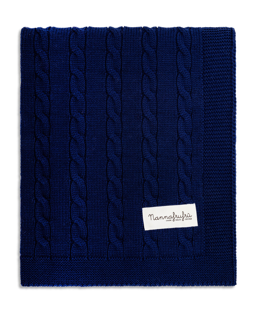 Scialle/copertina in lana merino