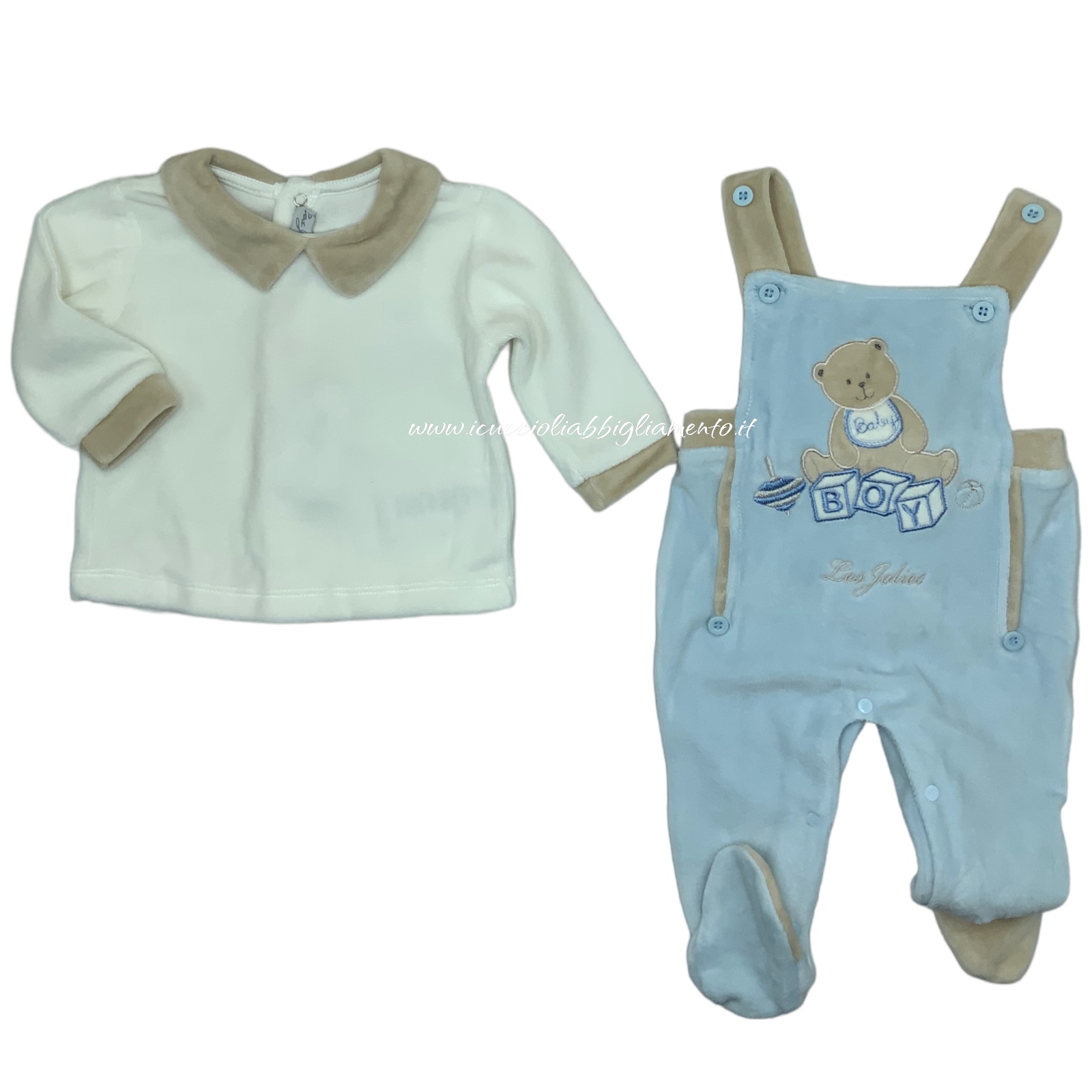 Tutina Ghette In Ciniglia Liu Jo Baby – Completo 2 Pezzi Con Cappellino E Logo Glitter, 1 Mese - 2