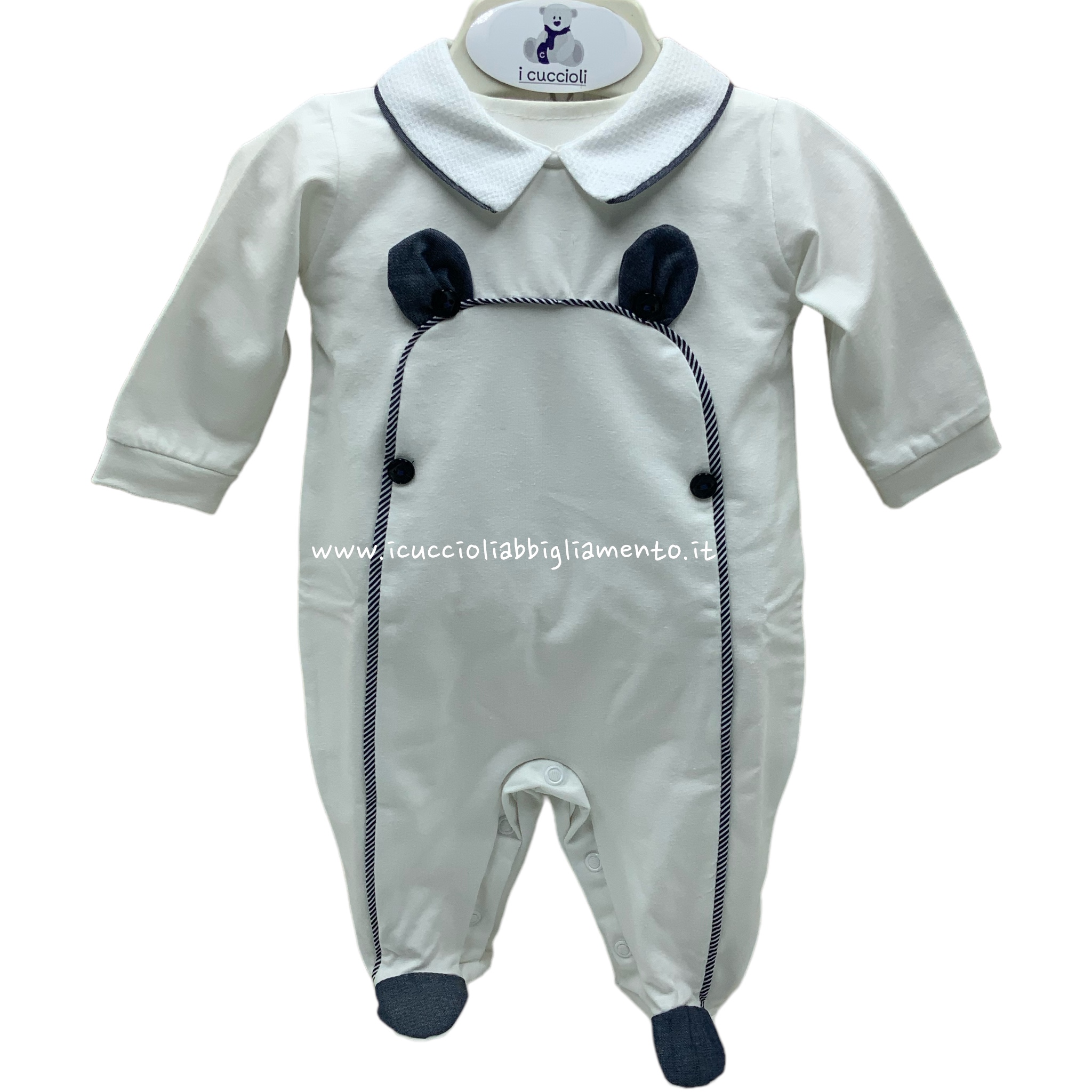 Completo Neonata 3 Pezzi Con Margherita - Tutina A Reticella, Pantaloni Svasati E Fascia, Elegante E Morbido