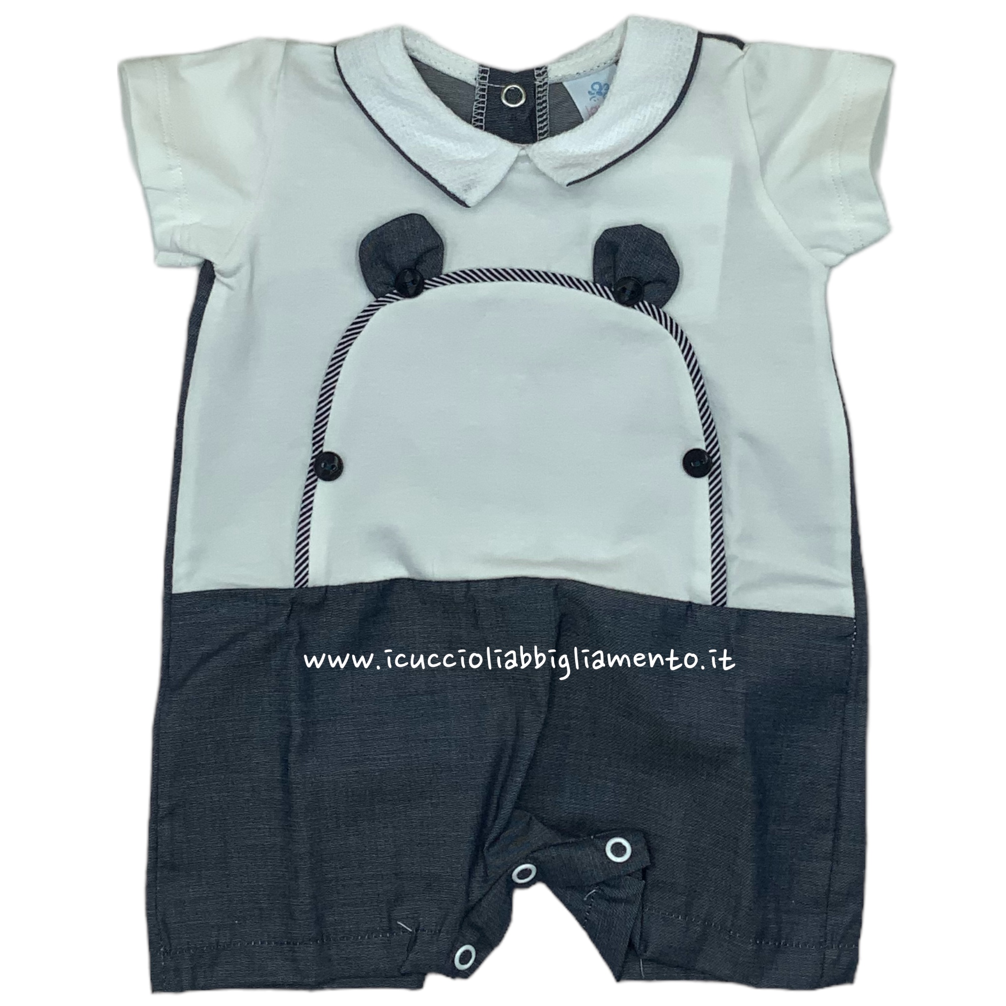 Abbigliamento 0-24 Mesi Pagliaccetto Neonato Chicco In Cotone Morbido - Design Italiano, Apertura Schiena E Patello, 0-24 Mesi Abbigliamento Neonati