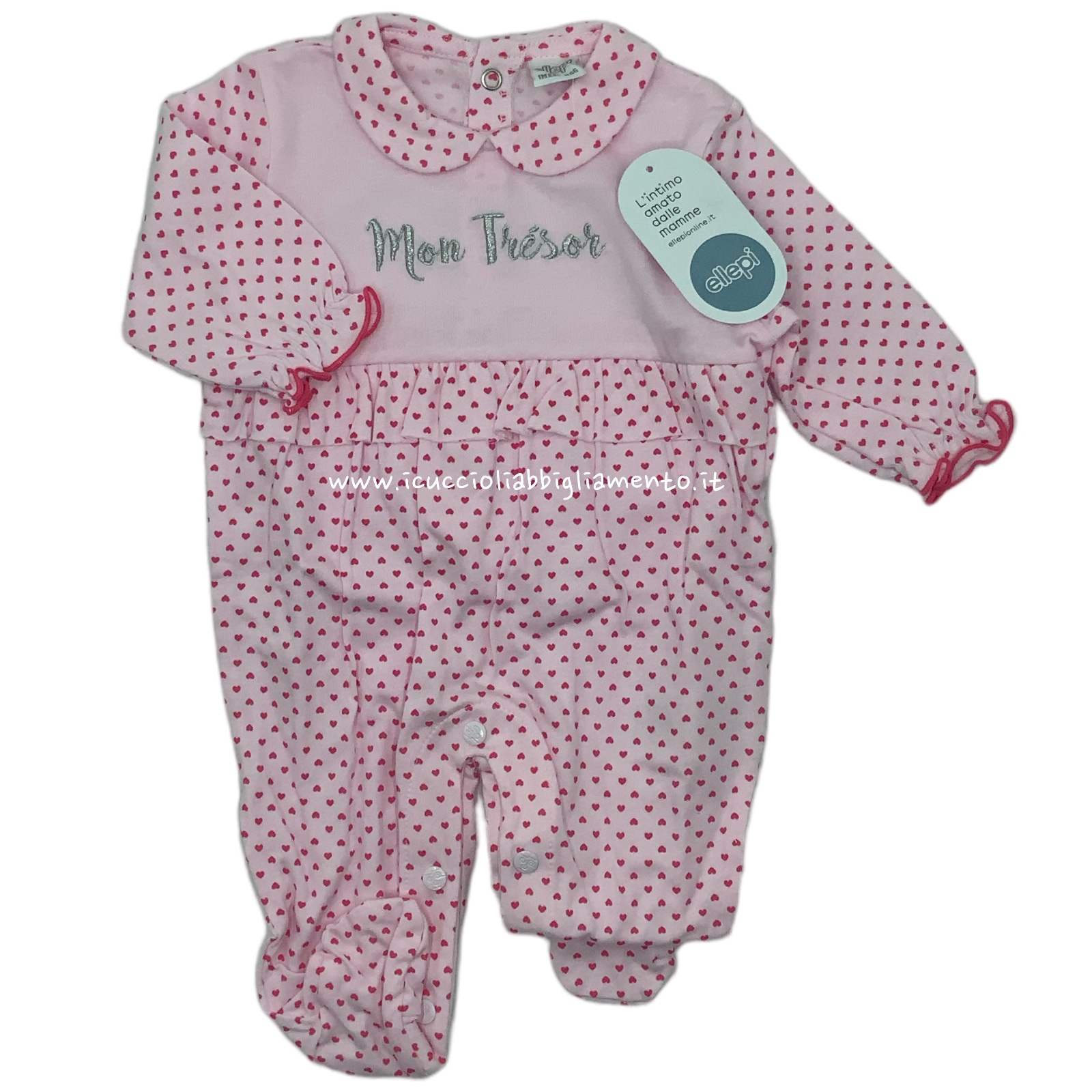 Ellepi Tutina in cotone art.3213 Shop online I Cuccioli Abbigliamento