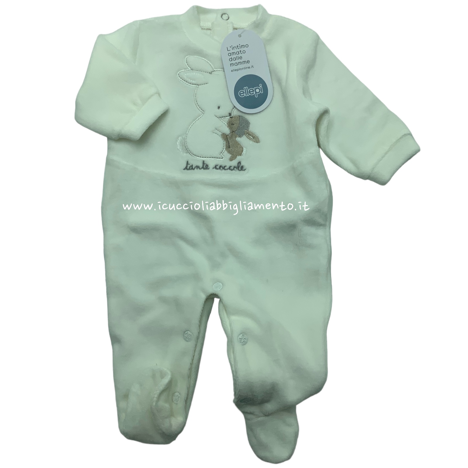 Ellepi tutina in ciniglia art.3196 Shop online I Cuccioli Abbigliamento