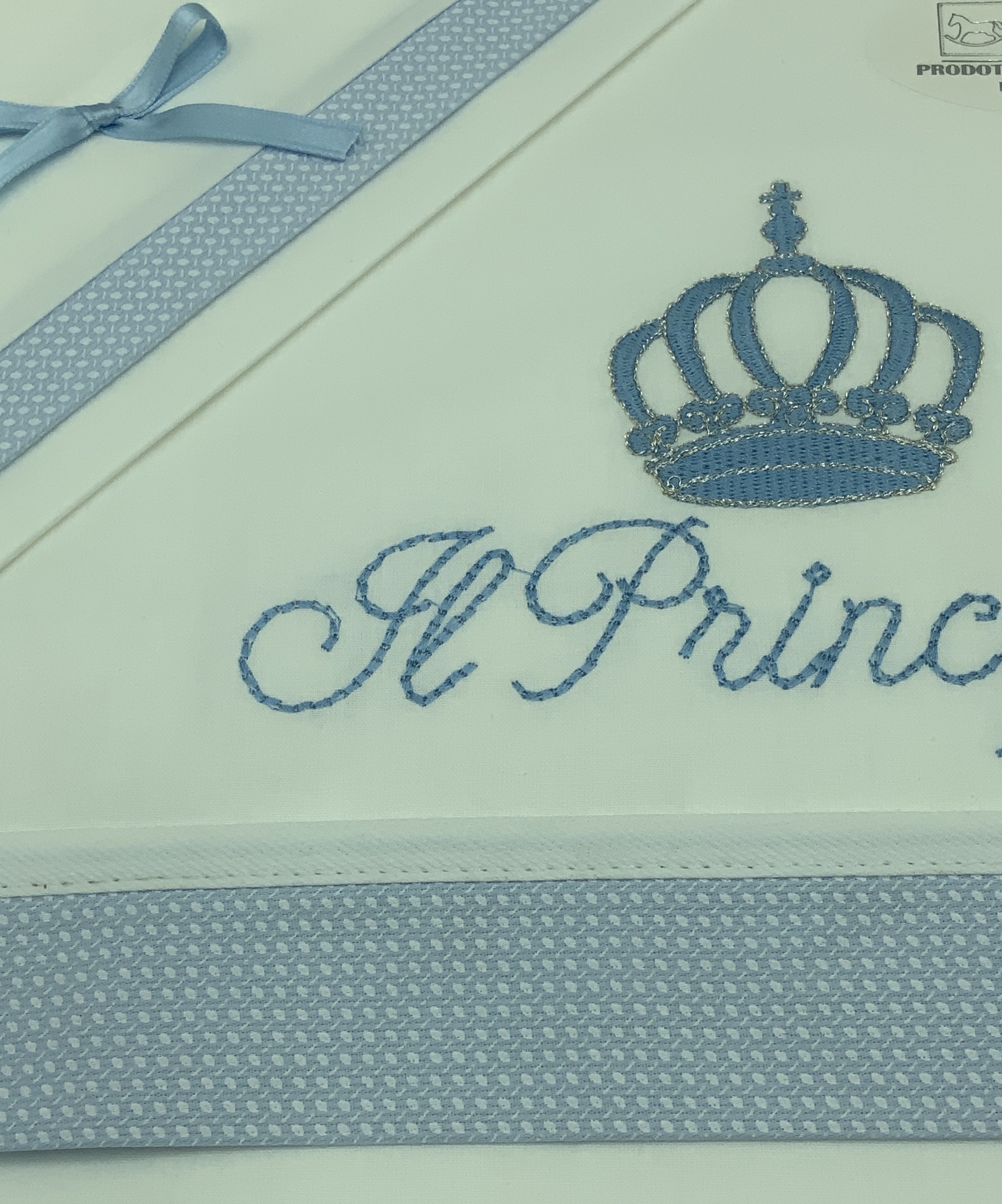 Lenzuola Per Culla MIO PICCOLO - Set In Cotone Ricamato + Sacco Nascita - Design Delicato E Confortevole (Colore Rosa) - Foto 10