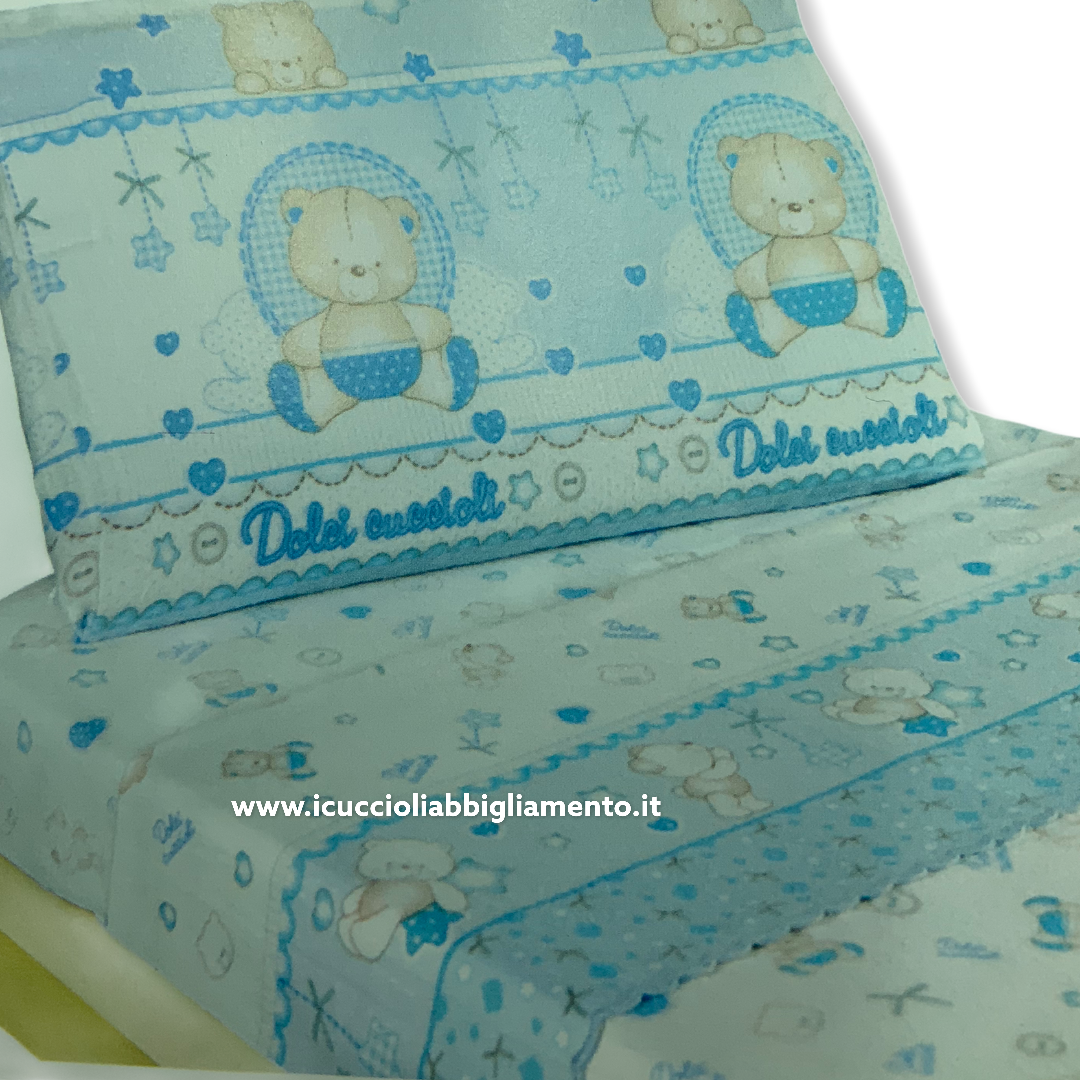 Baby Amabc Set 2 Lenzuola Con Angoli Per Culla 60x120 Cm - Morbide Microfibra, Traspiranti, Colori Neutri (Bianco, Grigio, Rosa, Blu) - 4
